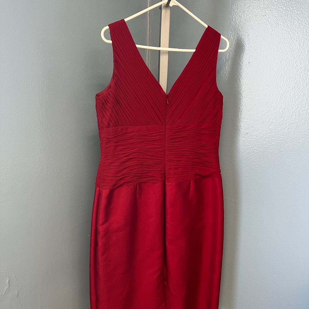 Talbots Red Sleeveless Dress - Picture 4 of 6